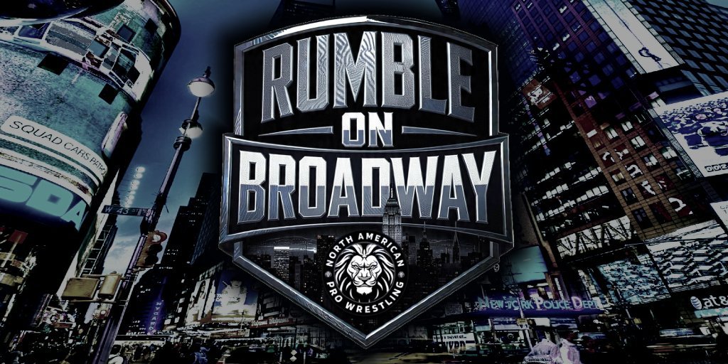 NorthAmericanPW's tweet image. 2⃣MORE DAYS! #NAPW #RumbleOnBroadway🏙️