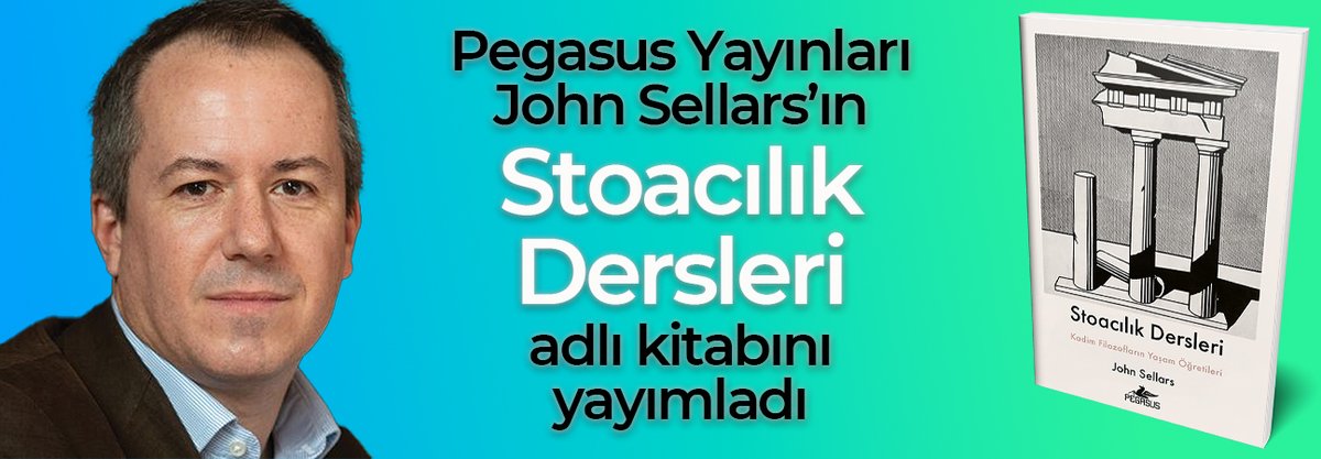 Pegasus Yayınları, John Sellars'ın "Stoacılık Dersleri - Kadim Filozofların Yaşam Öğretileri" adlı kitabını yayımladı : onkajans.com/stoacilik-ders…