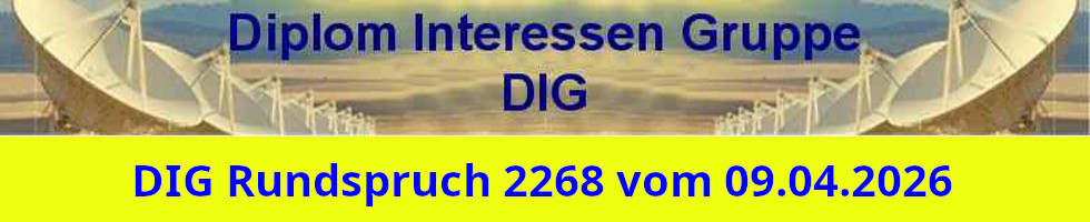 DIG-Rundspruch 2268 vom 09.04.2026 [DE/EN]
diplom-interessen-gruppe.info/r2268/ #hamradio
ab 20 Uhr CEST