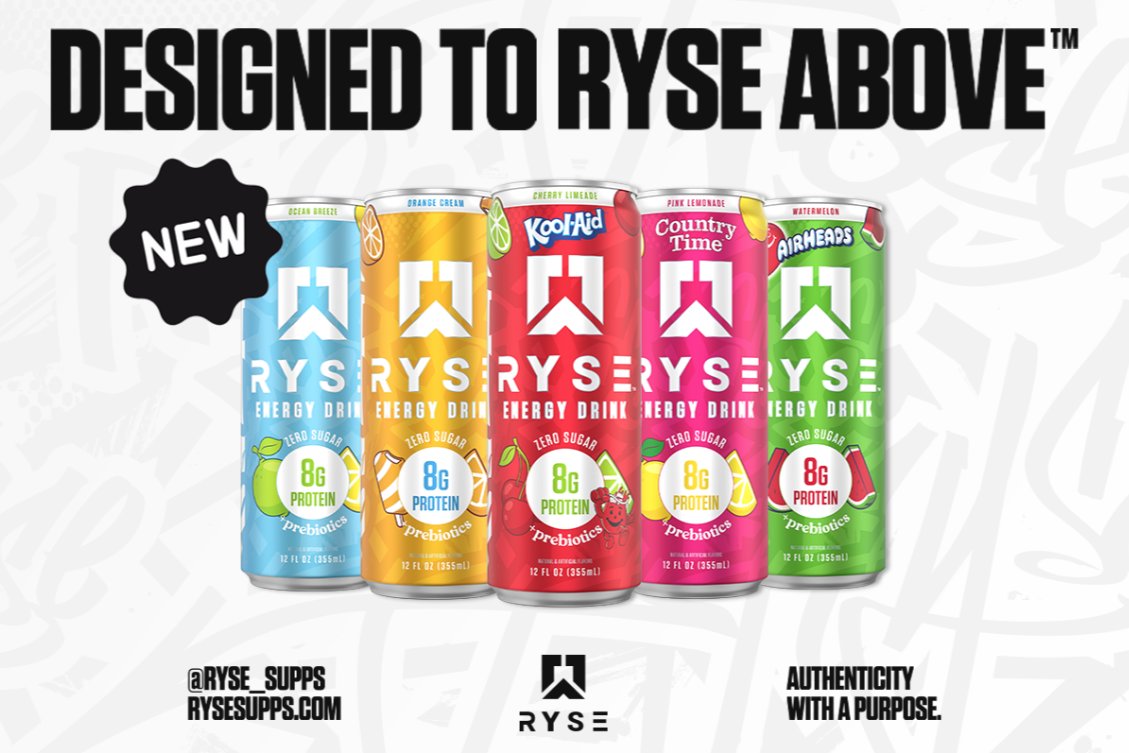 Energy with a splash of protein—it’s a new way to get going. Sip on protein and prebiotic infused energy with Ryse Energy Drinks, now available from the Coastal Crew.

#CoastalBrands #Ryse #RyseEnergyDrinks #ProteinEnergy