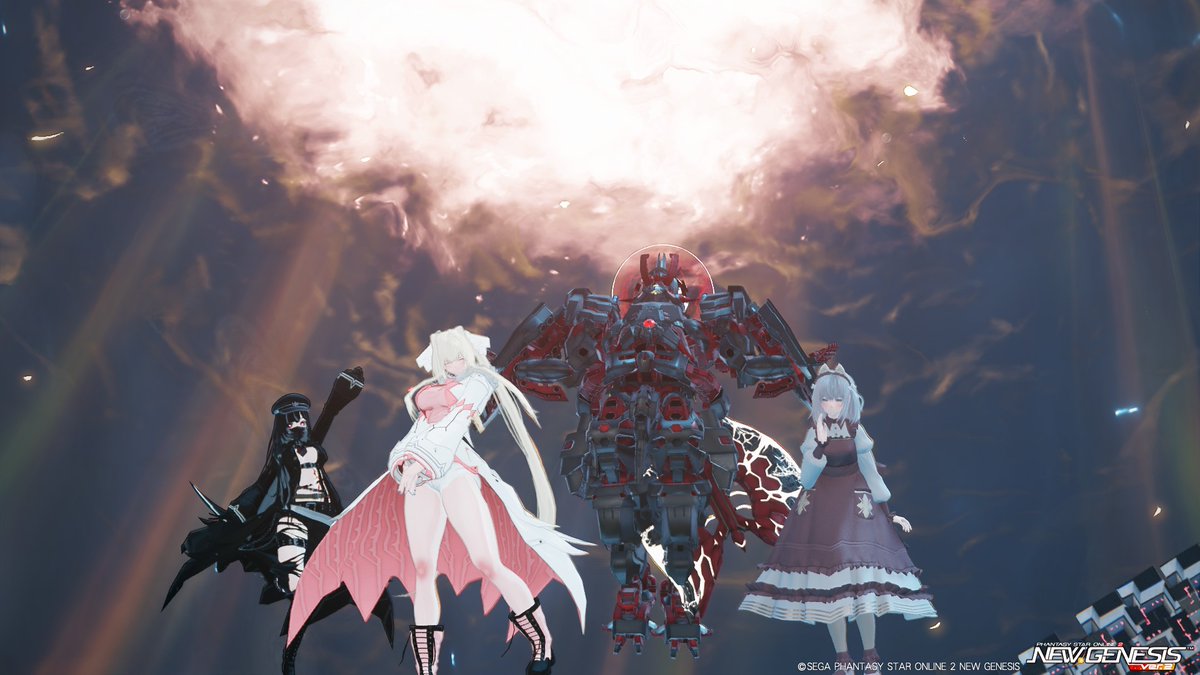 野良でやっとルーサー君初クリアできました！
やったね！
#PSO2NGS_SS︎