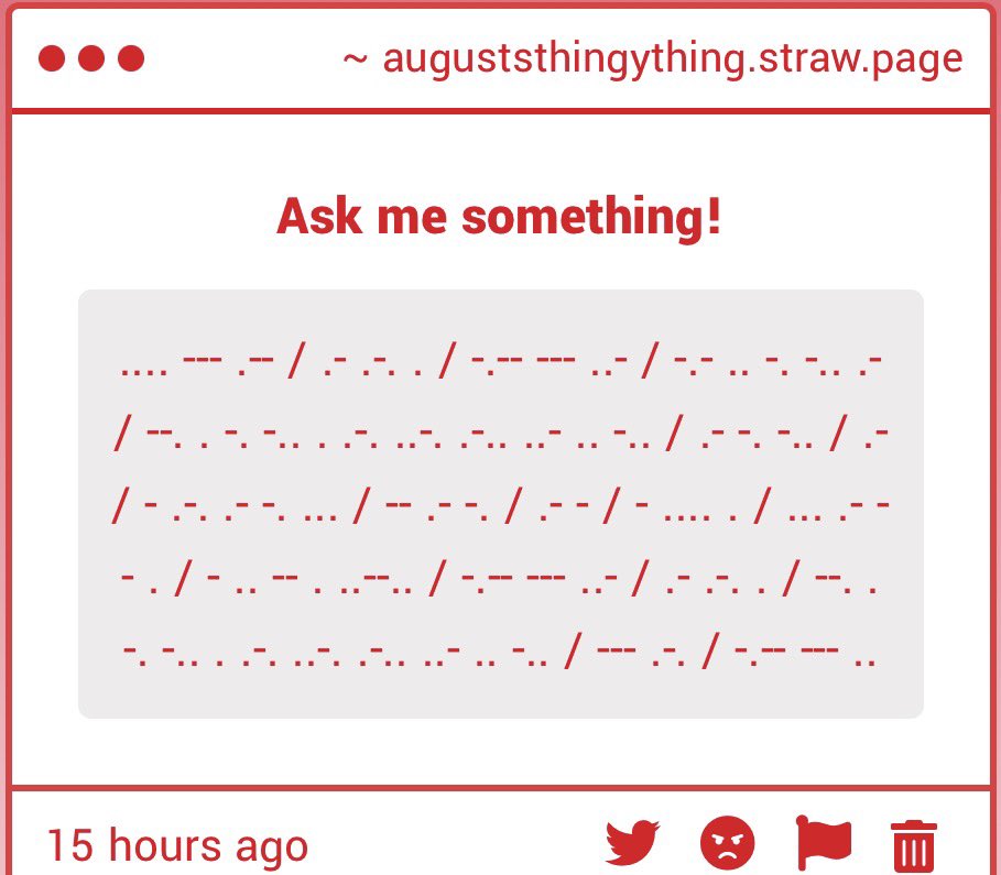 August | SHed ᵗʷᵗ tweet media