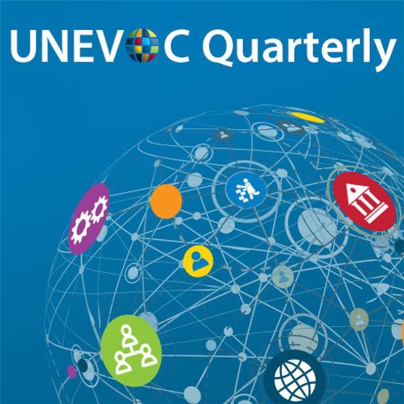 UNEVOC's tweet image. The latest issue of the UNEVOC Quarterly is out now!

🟰 Gender Equality &amp;amp; Social #Inclusion programme
🇺🇿 Skills development in Uzbekistan
🌱 #TVET for a just &amp;amp; #green transition
💡 #Innovative TVET practices 
🤝 Updates from the expanding #UNEVOCNetwork

unevoc.unesco.org/home/UNEVOC+Qu…