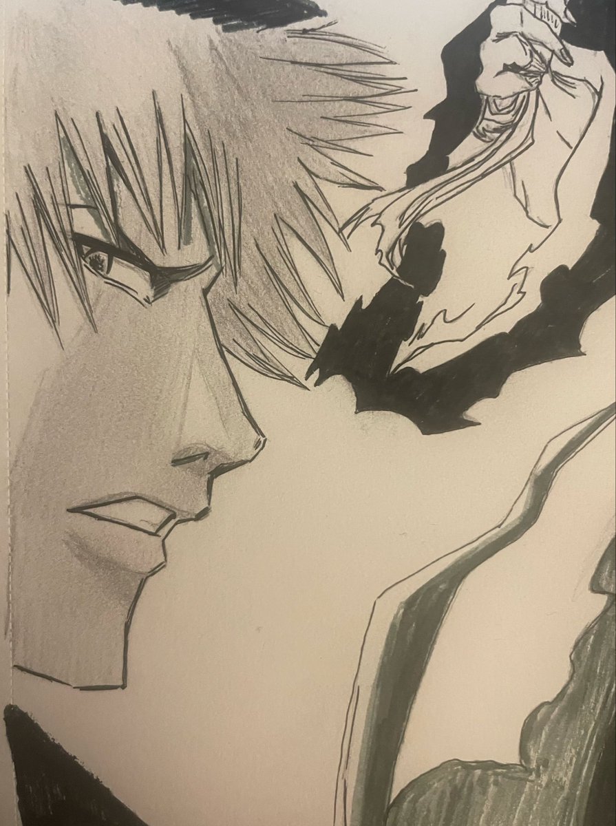 heyitstua's tweet photo. #ichigo #sketch #ichigokirosaki #bleach #animeartwork #anime #fanart #art 

Y’all can check out my TikTok https://t.co/icOnTSUV20