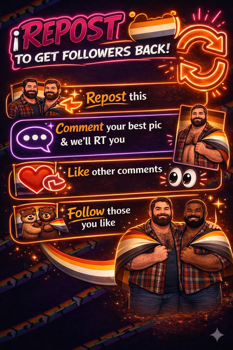 𝗕𝗲𝗮𝗿𝗙𝗹𝗶𝘅! (𝗗𝗠 𝘅 𝗣𝗿𝗼𝗺𝗼) 🟫🟧🟨⬜⬛ tweet media