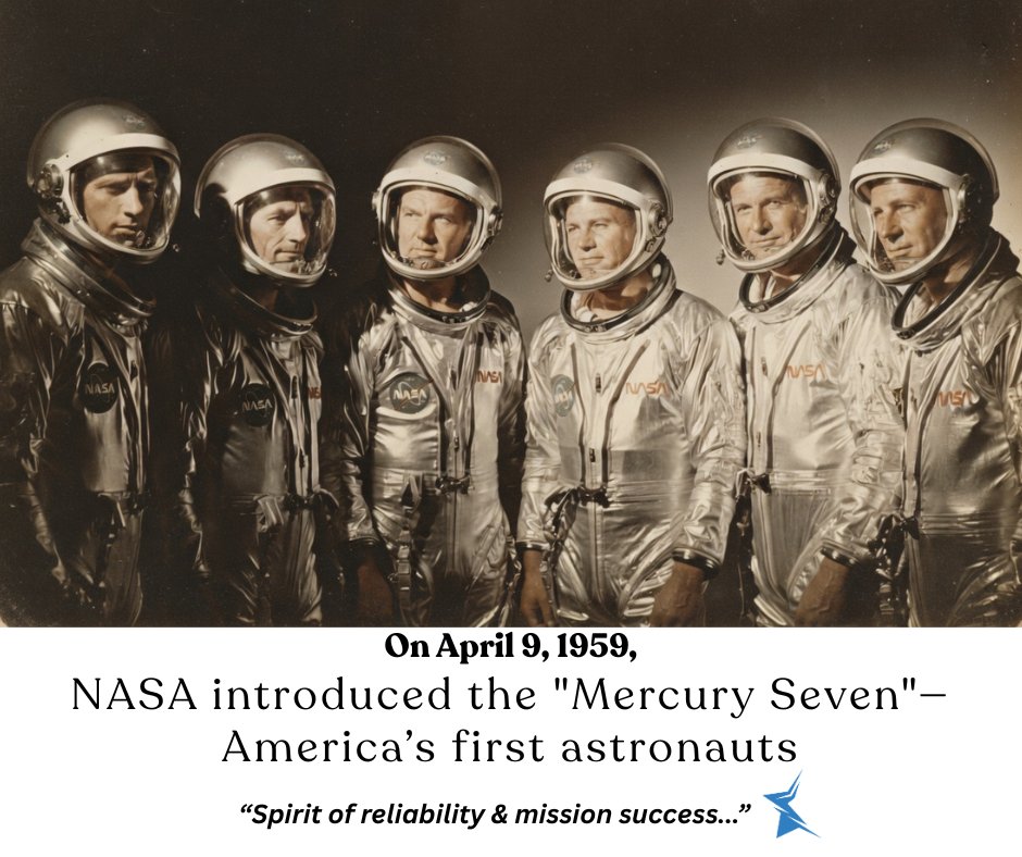 StarComputerTx's tweet photo. On this day in 1959, NASA introduced the Mercury Seven — America’s first astronauts and the heroes who made Houston Space City!
That same spirit of reliability and mission success inspires us at Star Computer Services. #SpaceCity #HoustonBusiness #ITSupport https://t.co/1a7G6fJkf7