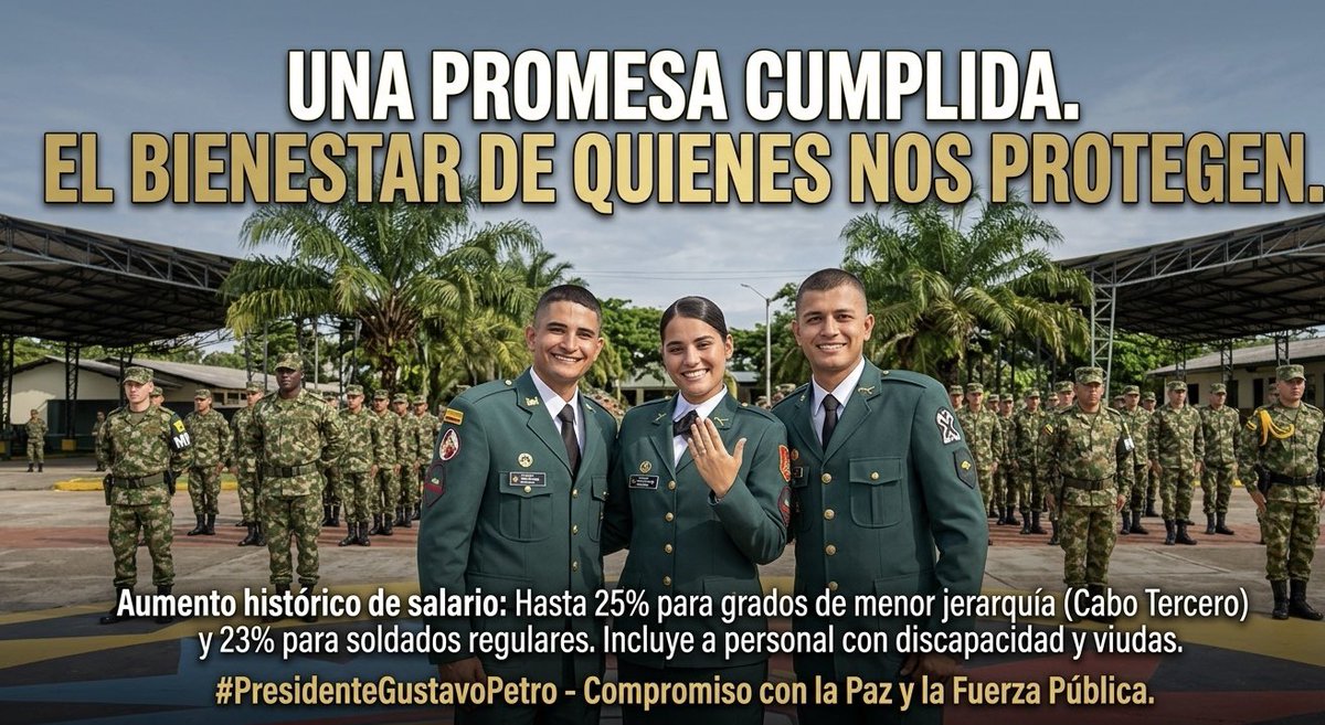 🇨🇴SARGENTO DEL EJÉRCITO NACIONAL DE COLOMBIA🇨🇴 tweet media