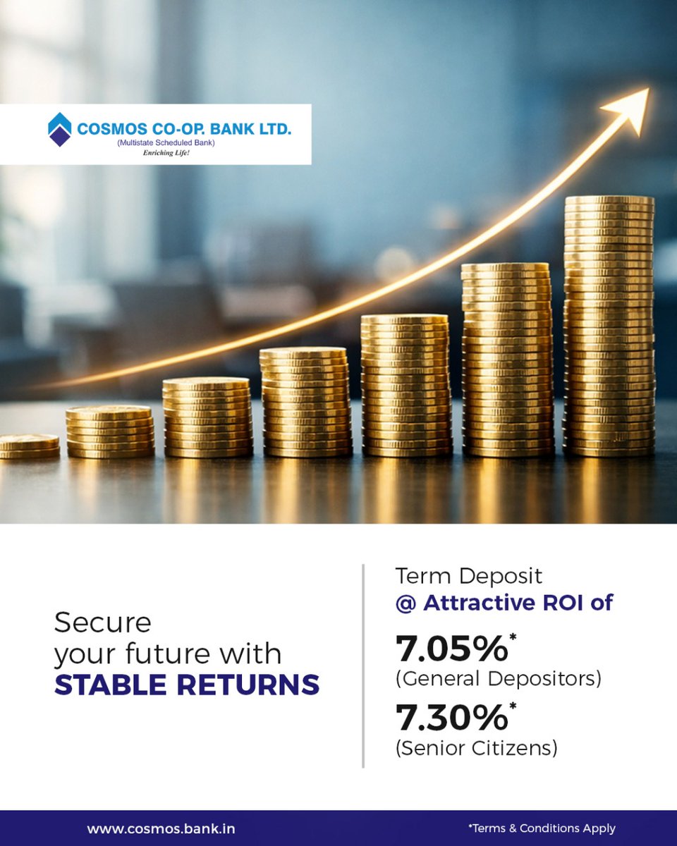 Cosmos Co-Op. Bank Ltd. tweet media