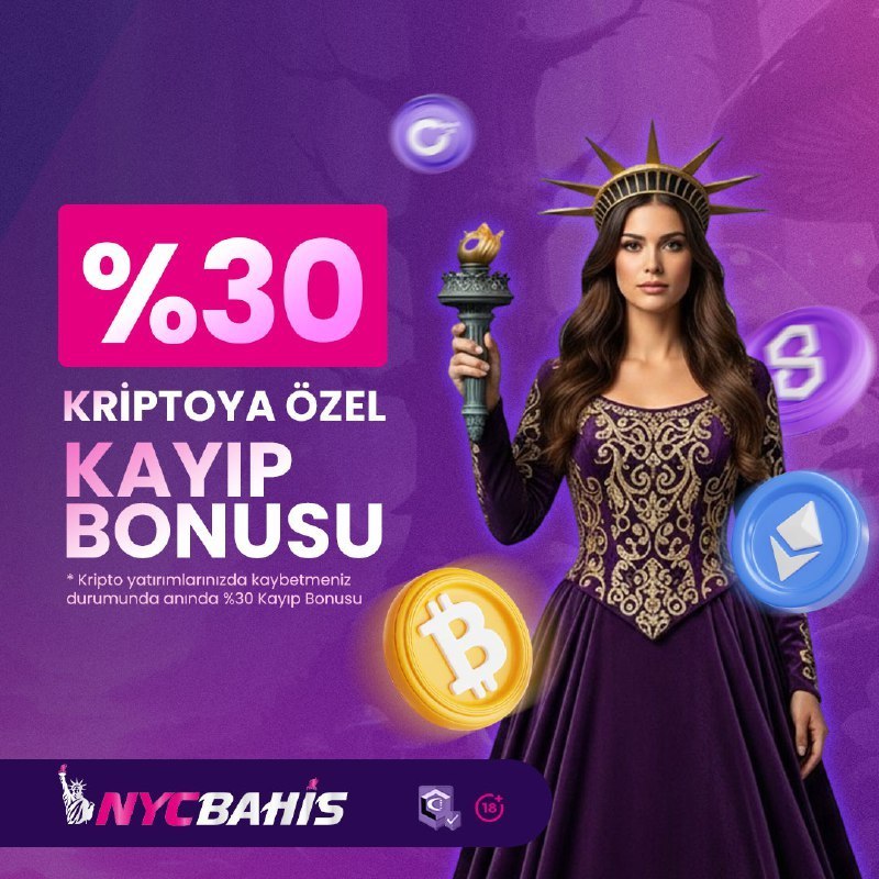 %30 Kripto Özel Kayıp Bonusu

* Kripto yatırımlarınızı kaybetmeniz durumunda anında %30 Kayıp Bonusu!
* Bu bonusun 1 Kat çevrim şartı, maksimum 20 katına kadar çekim hakkı vardır.

Bonusu menümüzde bulunan "Bonus Talebi" ikonundan veya Profil > Bonus Talebi sekmesinden talep