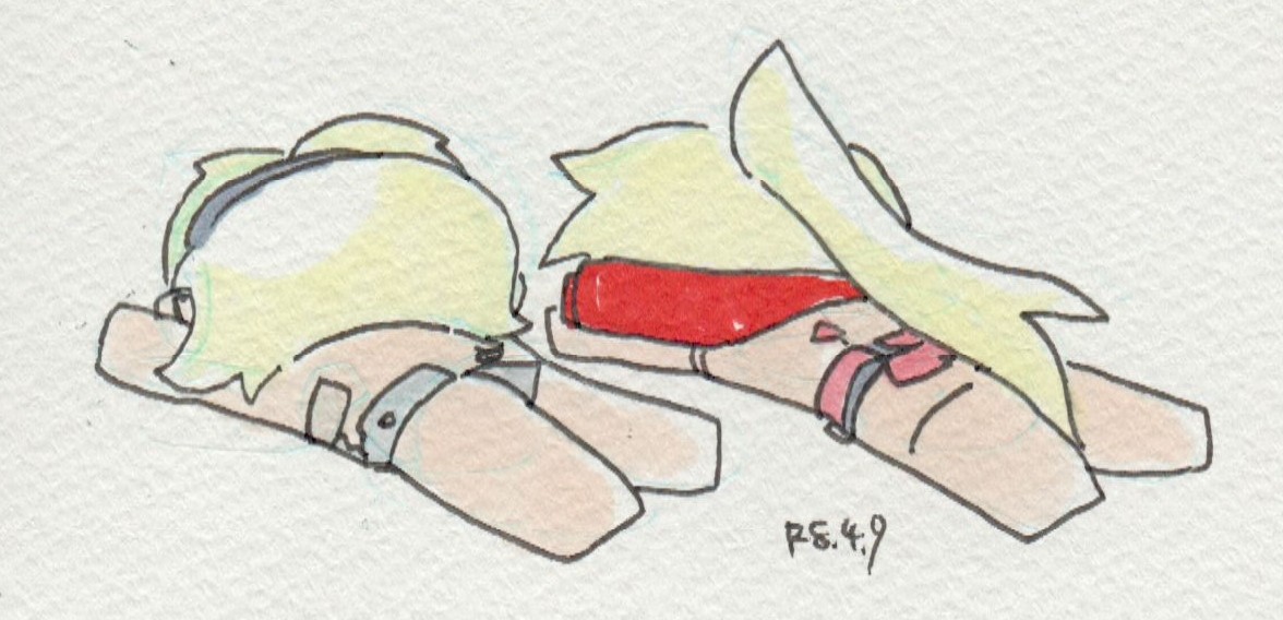 今日もおやすみします