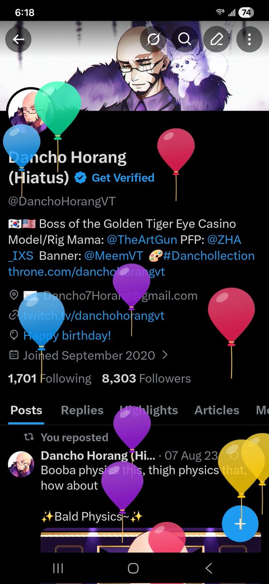 Dancho Horang (Hiatus) tweet media