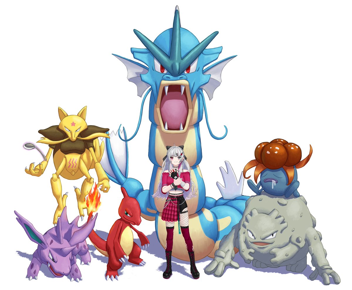 brackish0000's tweet photo. 石神のぞみ
ポケットモンスター ファイアレッド #5
配信終了時パーティ

・クサイハナ Lv.27
・ゴローン Lv.26
・ニドリーノ Lv.25
・リザード Lv.23
・ユンゲラー Lv.23
・のびしろ（ギャラドス） Lv.23

#石神崇拝ストリーム
#流石神絵師 https://t.co/NBxv2cnzkj