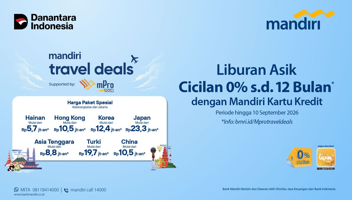 mandiri kartu kredit tweet media