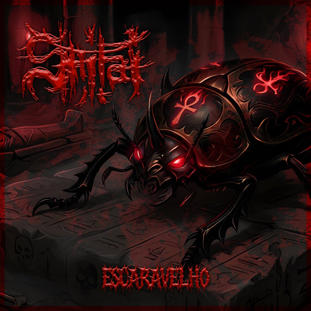O SHITAI confirmou: o single “Escaravelho” chega dia 14/04! 🪲🔥 O Death/Grind paulista mostra sua força técnica em um lançamento que antecipa o novo álbum de 2026. 🤘⚡️

Confira os detalhes e o lyric vídeo:
sanguefrioproducoes.com/n/5978

#Shitai #MetalNacional #DeathGrind