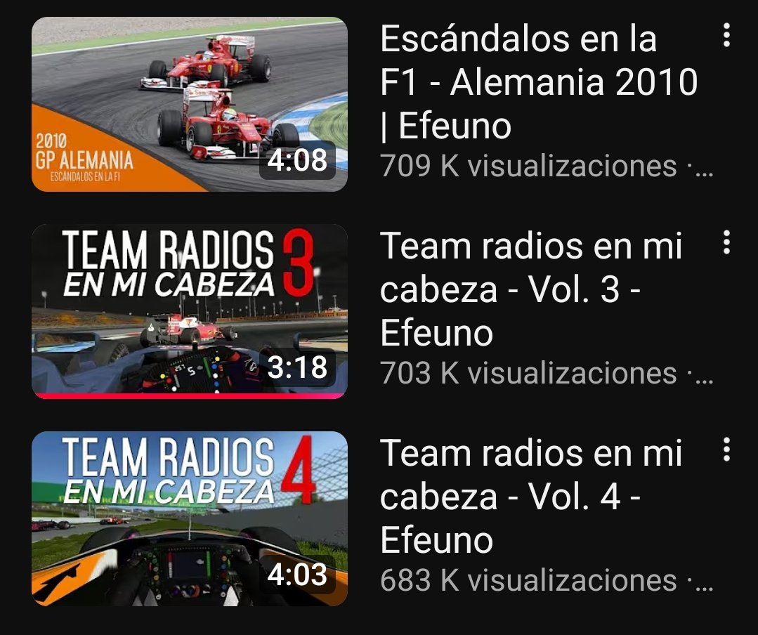 Fórmula 1 Opiniones y más tweet media