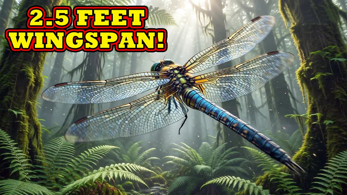 The World of Giant Bugs: Earth's Most Terrifying Era youtu.be/L75TUvUS0XU?si… via <a href="/YouTube/">YouTube</a> 
#prehistoric #insects #giants #bugs #NoelEdge