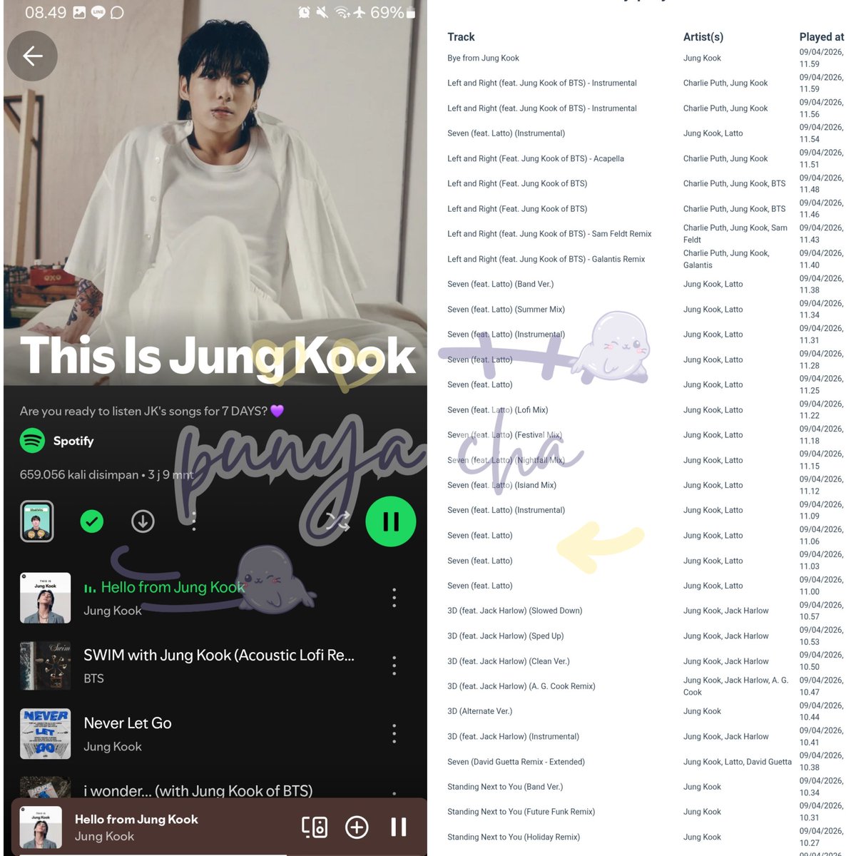 cha || 2026 ketemu Bangtan tweet media