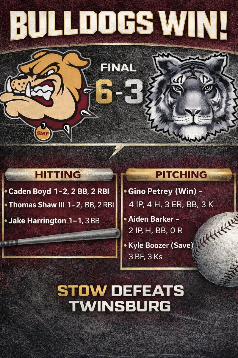 Stow Baseball tweet media