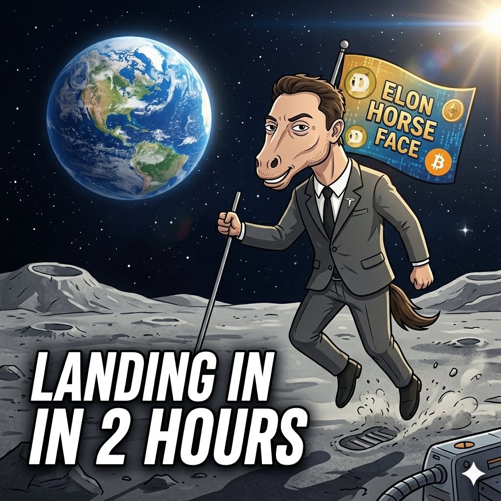 Elon Horse Face tweet media