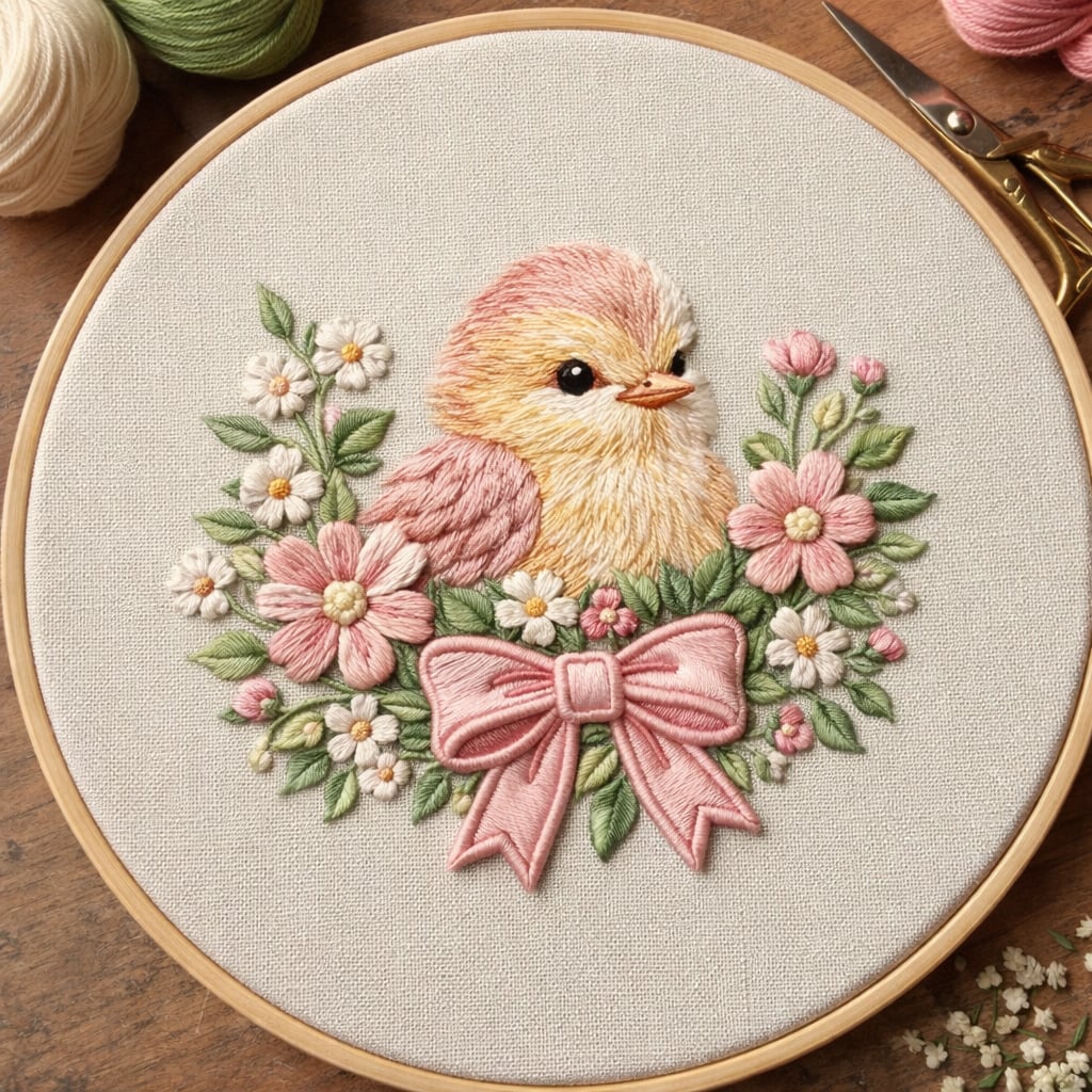 NatifulMd's tweet photo. Beautiful embroidery design 🧵🌸
Perfect for baby dress, logo &amp; custom projects

✔ High quality stitch
✔ Clean detailing
✔ Ready for digitizing

📩 DM for embroidery digitizing service https://t.co/g74A8dp4nr