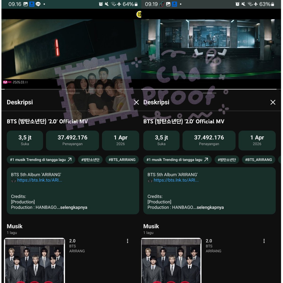 cha || 2026 ketemu Bangtan tweet media