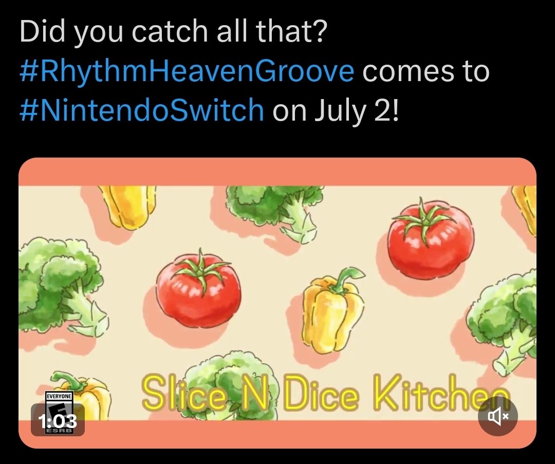 SwitchySh4rky's tweet photo. First it was Tomodachi Life...

Then it was Rhythm Heaven Groove...

Next will be splatoon raiders...🙏 https://t.co/ALhGIeGxTC
