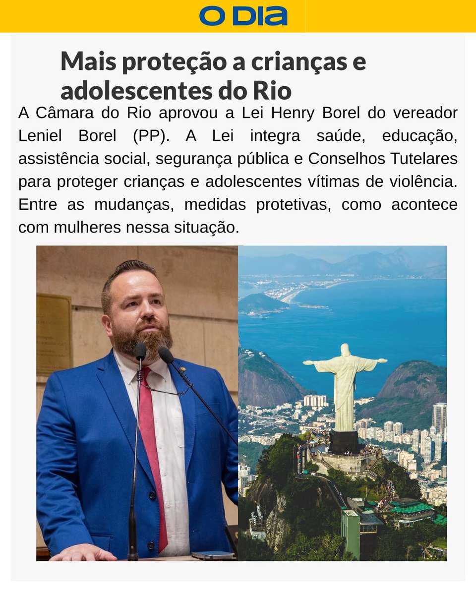 A Câmara do Rio aprovou a Lei Henry Borel, de minha autoria. Demos um grande passo pra mais rigor na proteção e bem-estar das nossas crianças e adolescentes. E a luta continua!!!