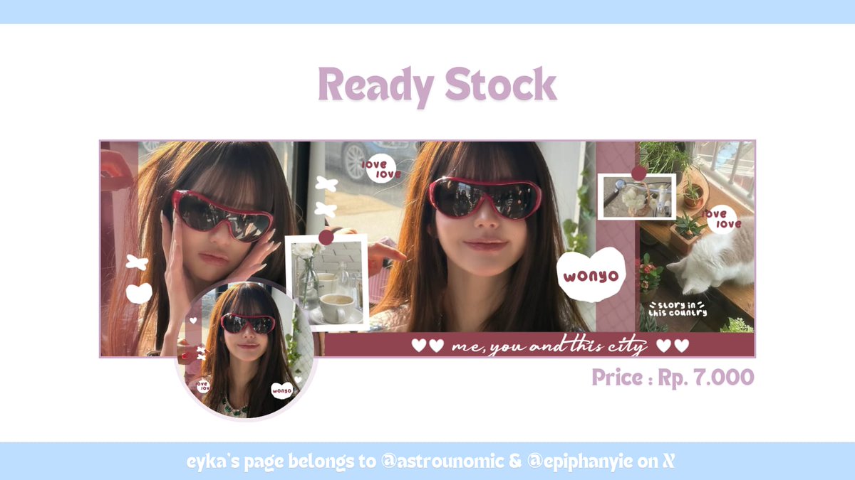 help rt 🧸
ready stock go younjung, wonyoung, stella, rei, haum, kya

#zonauang