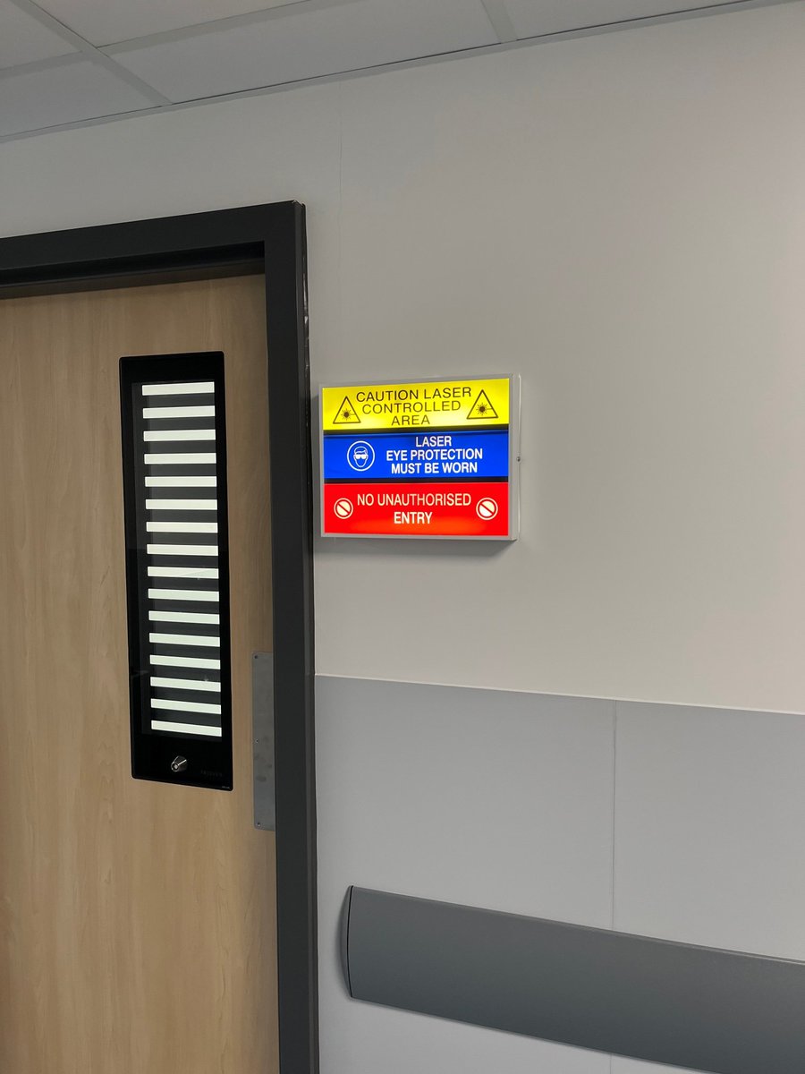 BartonKnightCo's tweet photo. Just finished 6-month #electricalworks for an ophthalmology refurb at Mount Vernon #Hospital! 

This included strip-back &amp; #fitout, new power, fire alarm, data &amp; nurse call. Plus replacing fluorescents with #energyefficient LEDs &amp; #DALI system for #energysaving lighting control. https://t.co/vJm1yglQDE