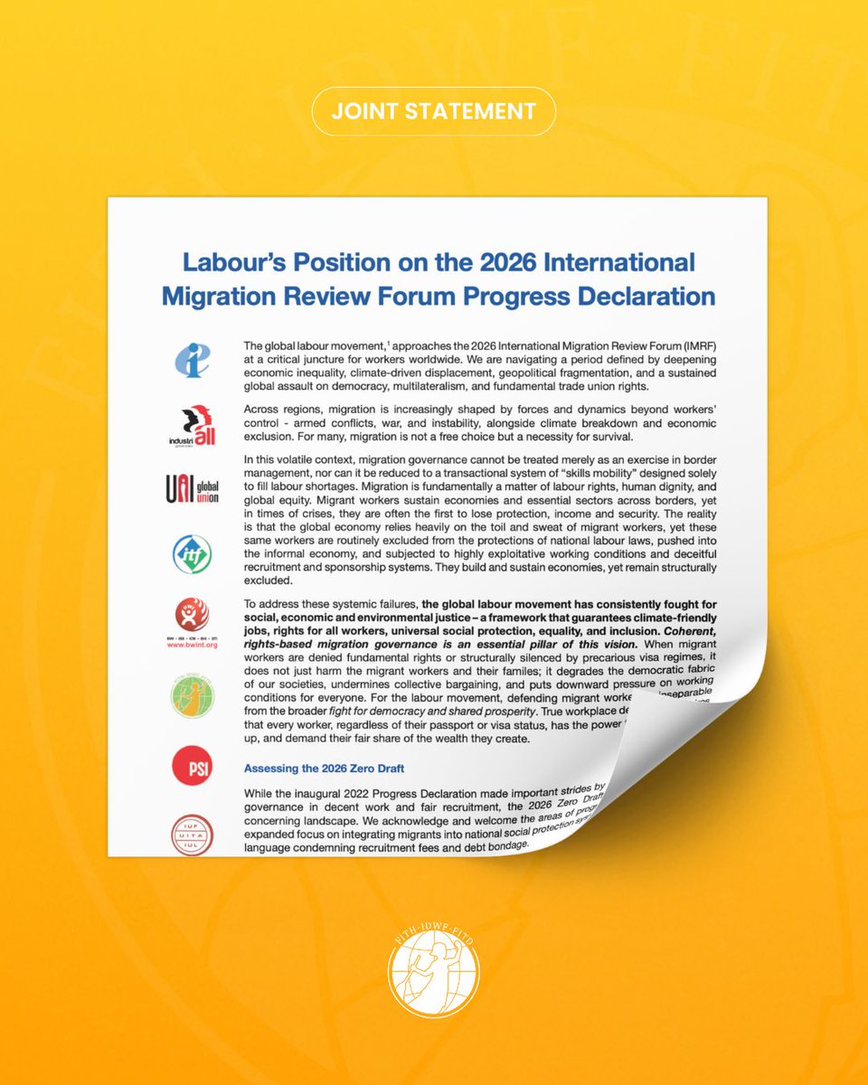 IDWF - International Domestic Workers Federation tweet media