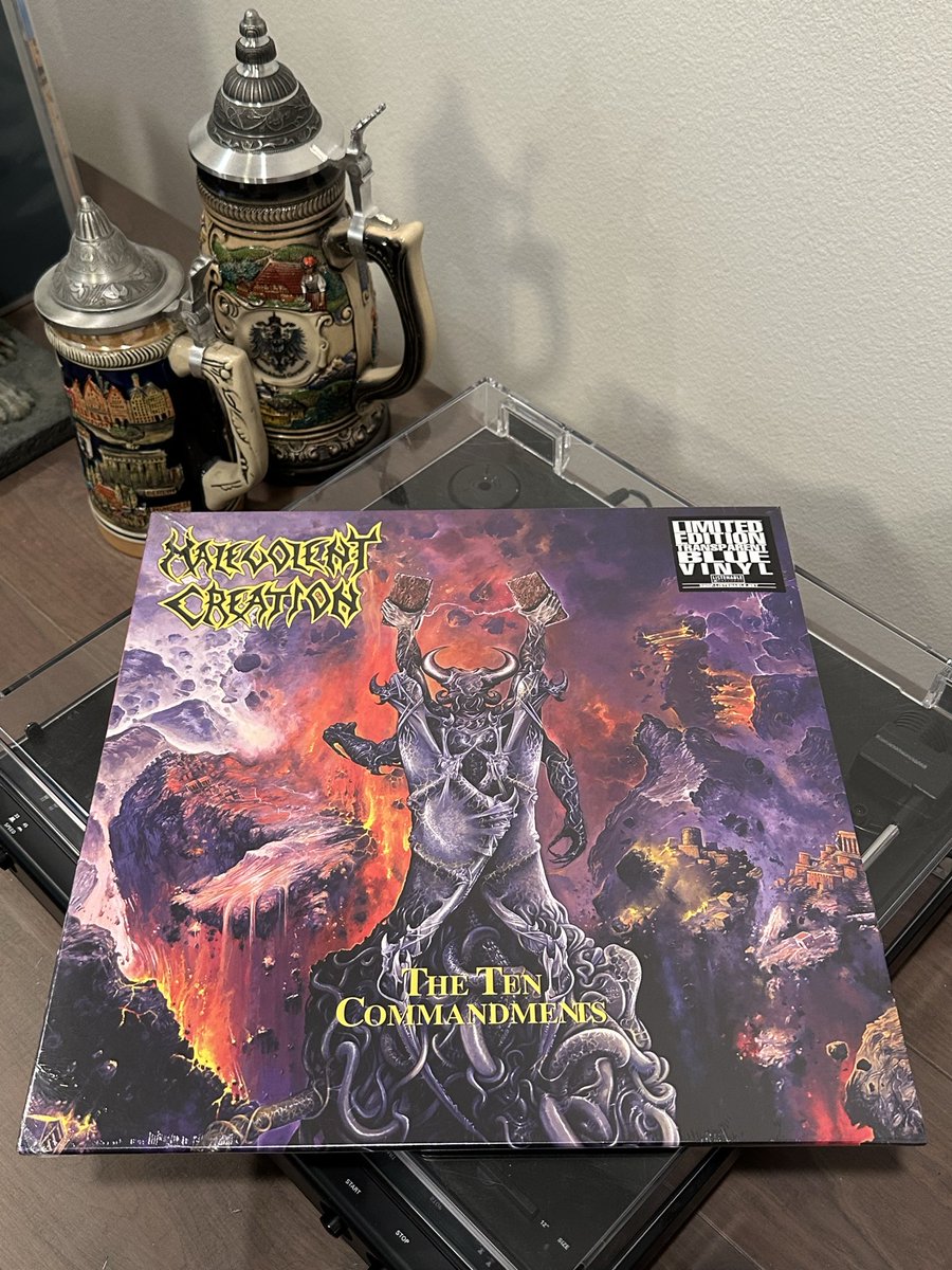 drrckbr's tweet image. “Multiple Stab Wounds!”

Malevolent Creation - The Ten Commandments 
🇺🇸
1991 (2024)

#MalevolentCreation #deathmetal #masterpiece #legendarymetal #vinylmusic