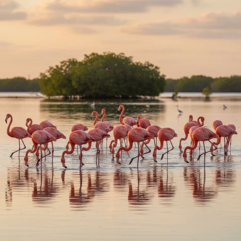 LaCubaTuristica's tweet photo. 🦩 La temporada de flamencos en Ciénaga de Zapata y Playa Girón es una de las experiencias más mágicas de Cuba. 
📍Matanzas  
#ExperienceCuba 🇨🇺  #birdwatching
📷 Cristiana E. Yudel Alonso https://t.co/hlML2aZQhg