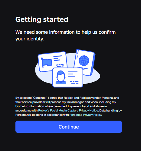foxasaservice's tweet photo. today, after doing a pentest, i wanted to relax and play some roblox. when i opened roblox, it said im a bot.

im like, alright, probably since i switched vpn servers a while back - so i expect a captcha.

i was mistaken. they asked me to ID verify to even open my account. https://t.co/Bm15i0Cqdc