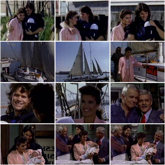 Daysofour_Lives's tweet image. #OnThisDay in 1987, Bo and Hope spotted a boat for sale and, later, told Shawn and Doug that the baby was being named after both of them - Shawn-Douglas Brady #Bope #ClassicDays #Days #DaysofourLives