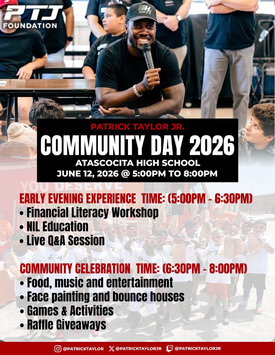 PATRICK TAYLOR JR tweet media