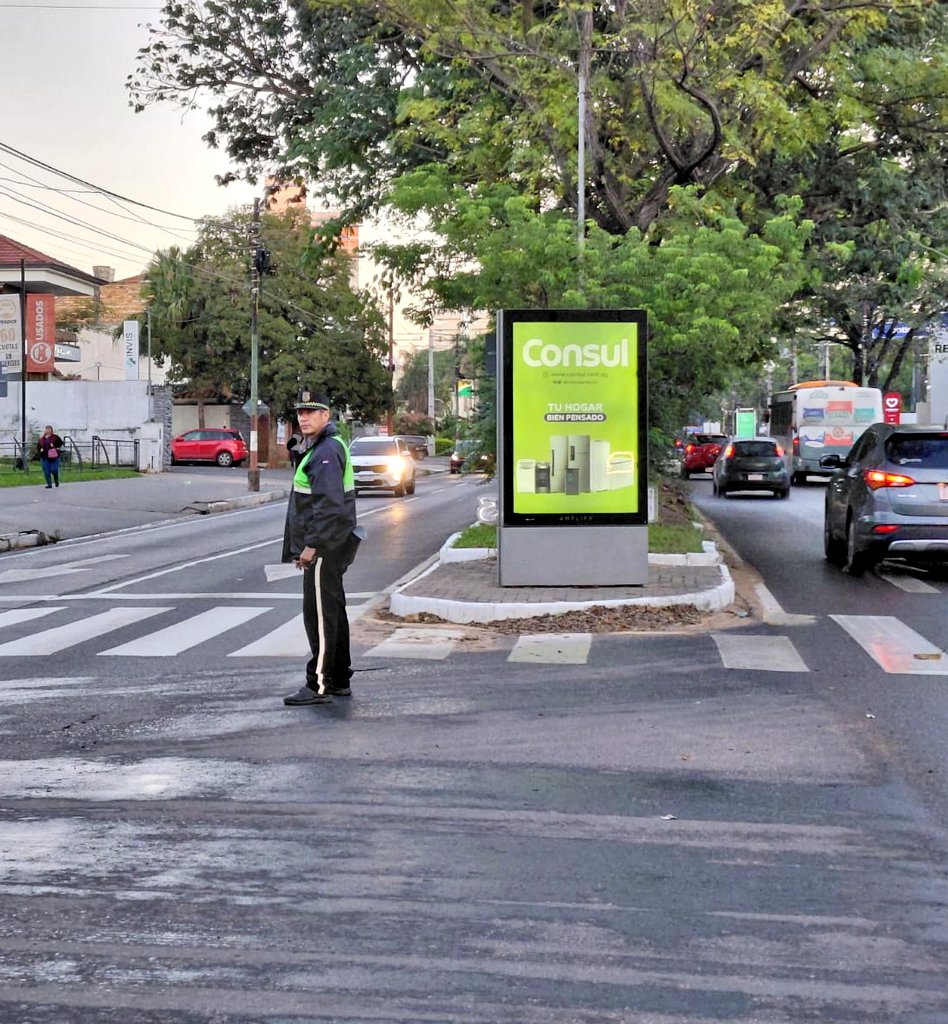 Tránsito Asunción tweet media