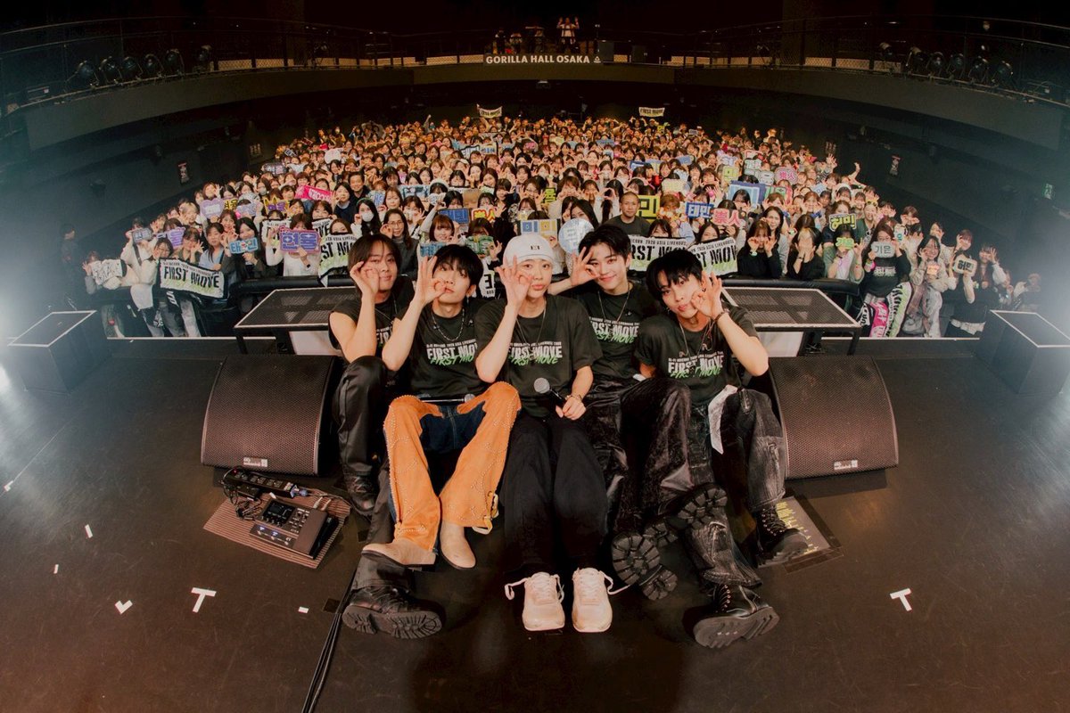 HFU_official's tweet photo. ＼Hi-Fi Un!corn 2026 ASIA LIVEHOUSE TOUR -FIRST MOVE-／
大阪公演終了‼︎📢

今年初のツアー✨初日の公演が無事終了しました！
アルバム #FIRST_MOVE を #RaSiDo の皆さんに届けることができて幸せな時間でした❣️

次は東京公演‼︎ 楽しみに待っててください🔥

🎟️チケット一般発売中‼︎
https://t.co/Lu8Y5c9o75

#HiFiUnicorn #HFU #하이파이유니콘
#HiFiUnicorn_FIRST_MOVE