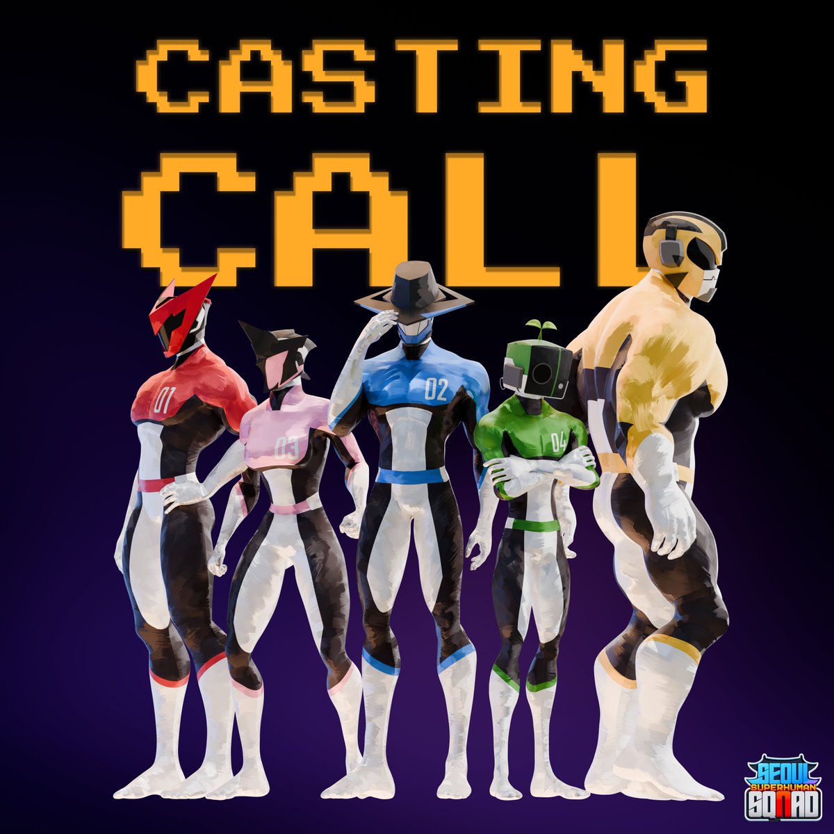 seoulsupersquad's tweet image. 🎙️PAID CASTING CALL FOR VOICE ACTORS🎙️

Hello! We are looking for 4M, 1F and 1A voices to star in our upcoming 3D indie animation series.

Deadline: April 24th, 11:59 PM KST (GMT+9)
⬇️Details below!
drive.google.com/file/d/1WTobMT…

#VACastingCall #VoiceActing #IndieAnimation @VACastingRT