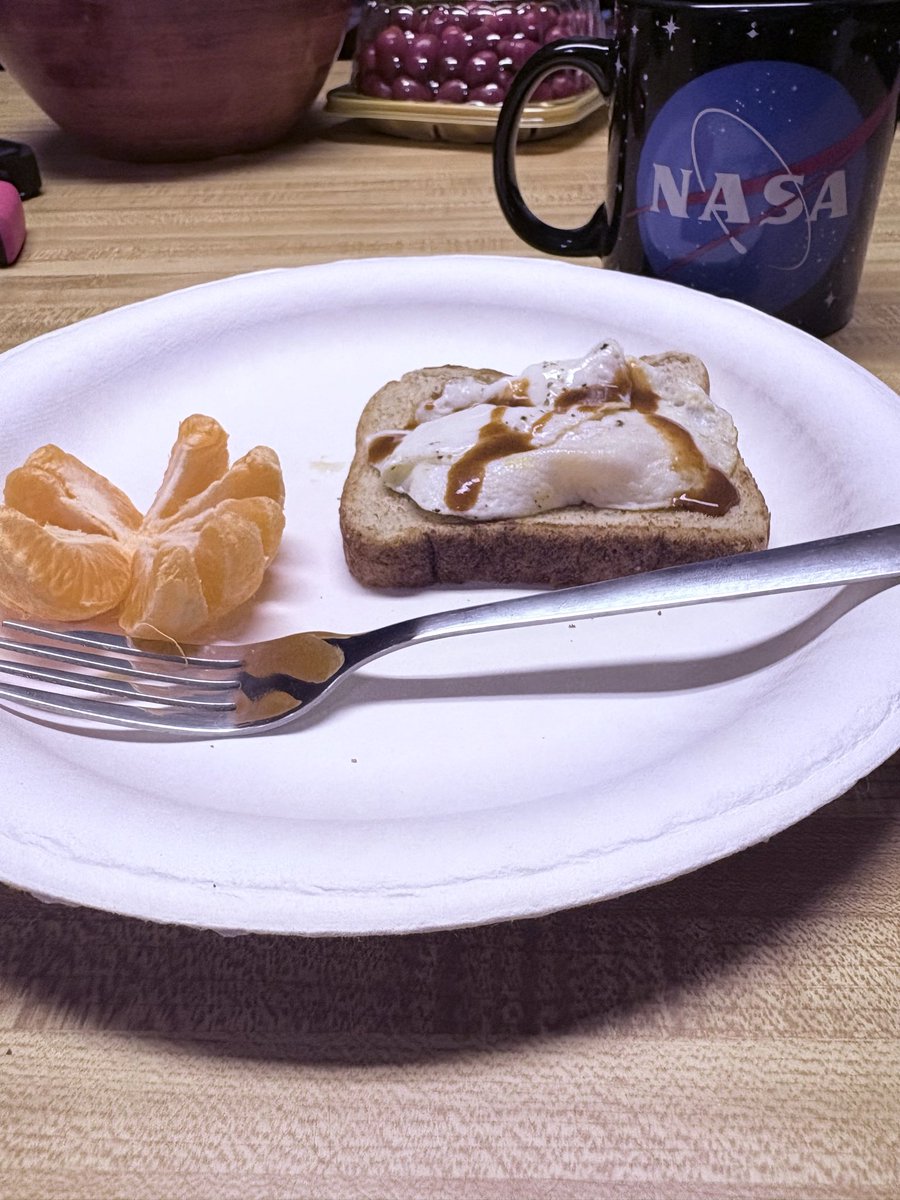 jmusicman1's tweet image. Breakfast time. Today’s coffee cup has never been more appropriate. #BreakfastVibes #breakfast #nasa #coffee