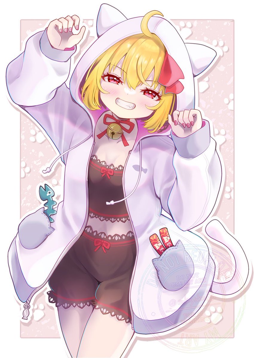 ルーミア(東方プロジェクト) 「いろんな装いのルーミアをたくさん描いています! もっともっと描きたーい!! #凍」|桜谷のイラスト