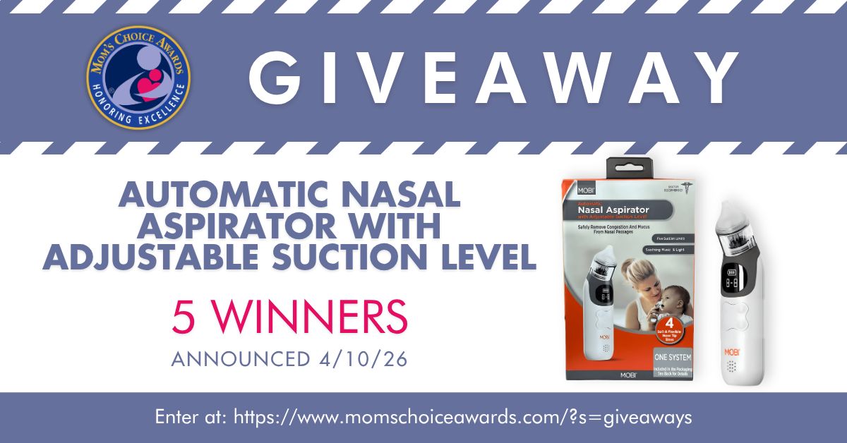 ✨ #GIVEAWAY ✨ We’re giving 5 lucky winners a parenting must-have!

Enter now for a chance to win the Mom’s Choice Award-winning MOBI Automatic Baby Nasal Aspirator, designed with 5 adjustable suction levels, soft silicone tips, and a quiet motor to keep your little one