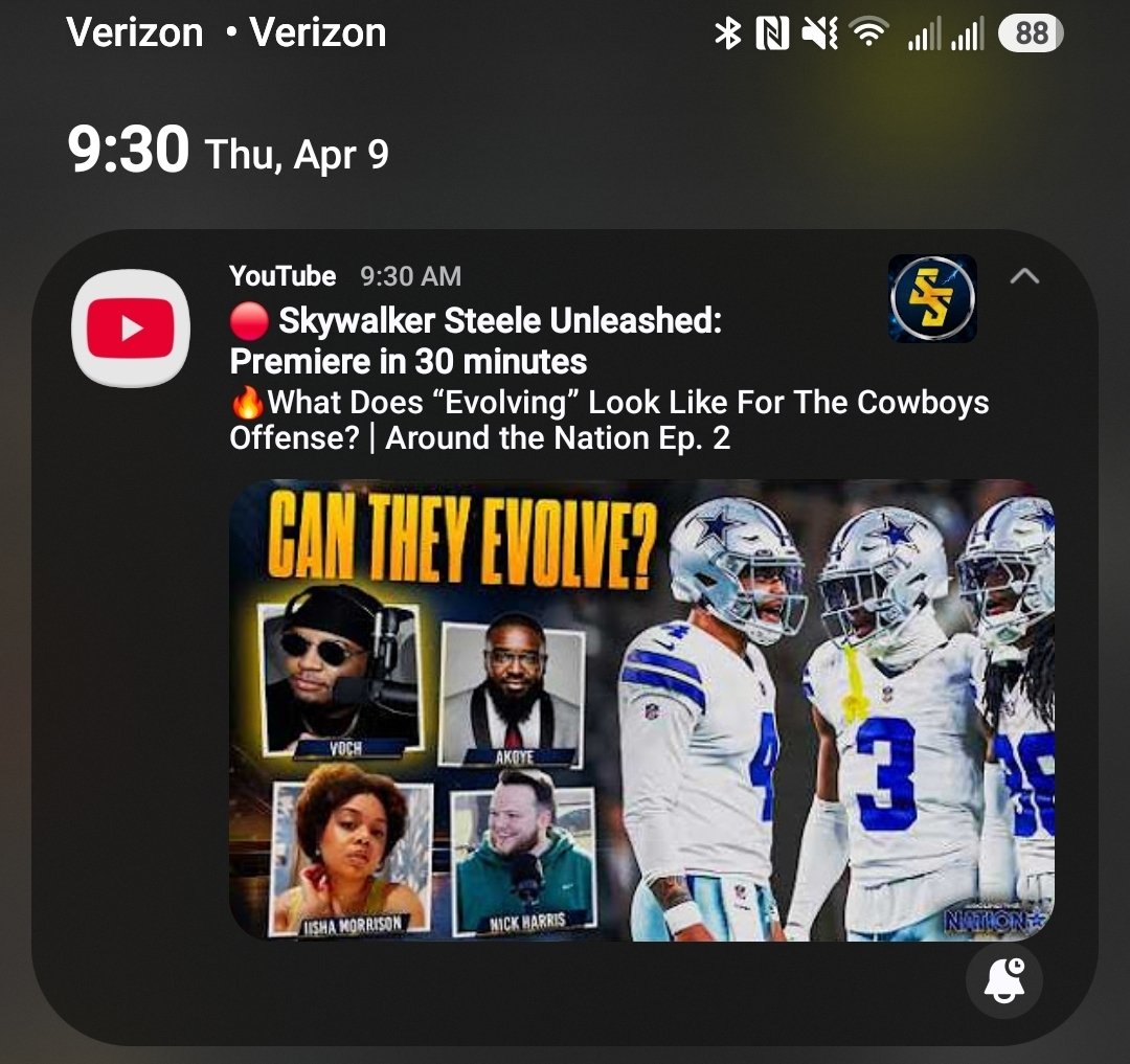 UnfilteredFam's tweet photo. It's about to go down @SkywalkerSteele I got my damn notification. 
@VochLombardi @Iishamorrison https://t.co/4ThvJBVmfw