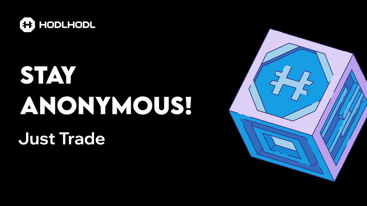 hodlhodl's tweet image. #P2P traders want three core things:

✅ Full control over their coins
✅ Strong, reliable security model
✅ Freedom without unnecessary restrictions
✅ Trade without uploading sensitive personal data

Hodl Hodl delivers all of this, and more.
🔗 hodlhodl.com
#Bitcoin