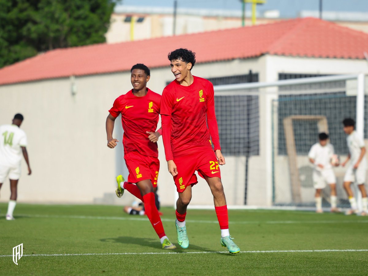 ثـاني الأهــدااااااف من "نايف الجابر" ⚽​
​
#القادسية U17 - الحزم