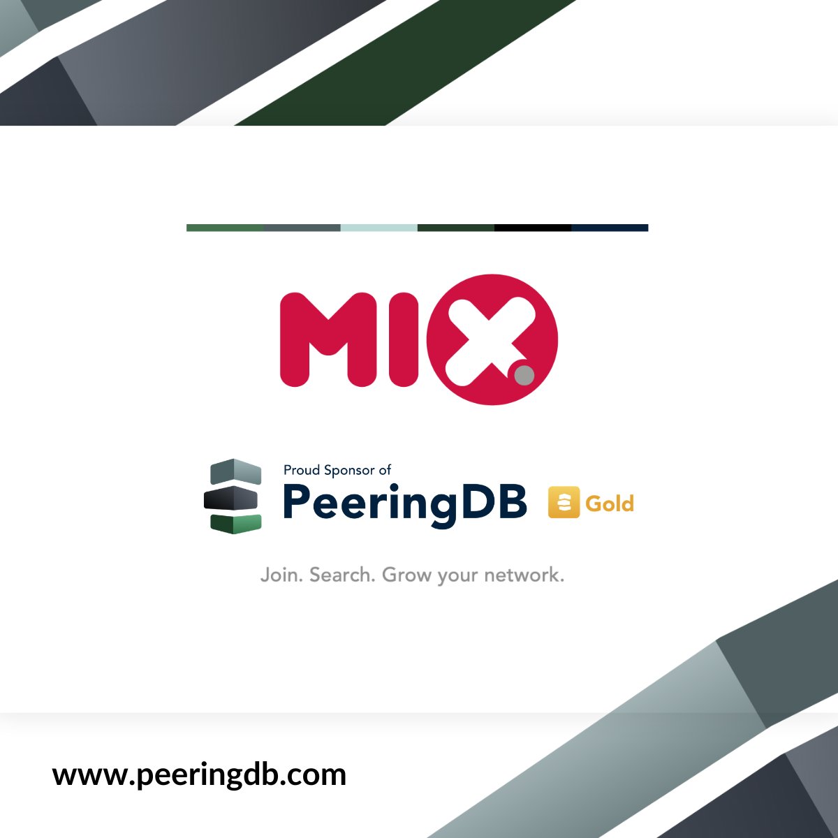 PeeringDB tweet media