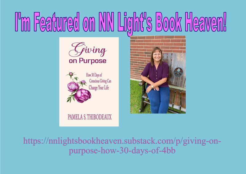 psthib's tweet image. Traveled to Daytona Beach, FL to support SFA Dance &amp;amp; Cheer teams. While I was on the road, N. N. Light's Book Heaven featured Giving on Purpose!

Please help me THANK Them by visiting, commenting, liking and sharing.

nnlightsbookheaven.substack.com/p/giving-on-pu…

#spiritualgrowth #ConsciousGiving