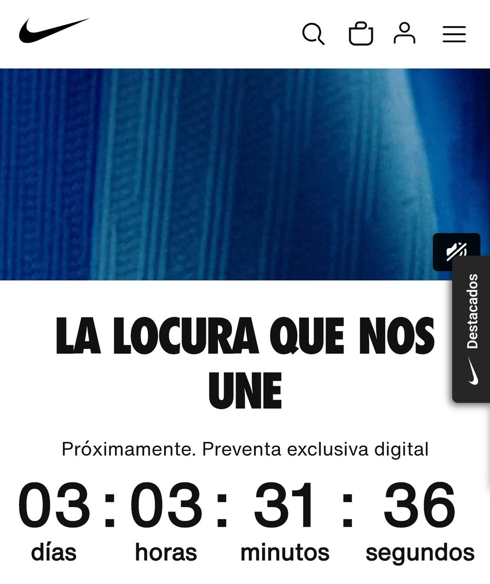 LeandroAdonio's tweet image. La página web oficial de #Nike ya anuncia la preventa digital de la nueva camiseta de #Racing 🔥

⏳️ Domingo a las 14 horas.