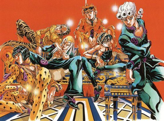 MohJoestar's tweet photo. I love how Arakis early or late art is always that of other parts styles https://t.co/eWefAXDTwF