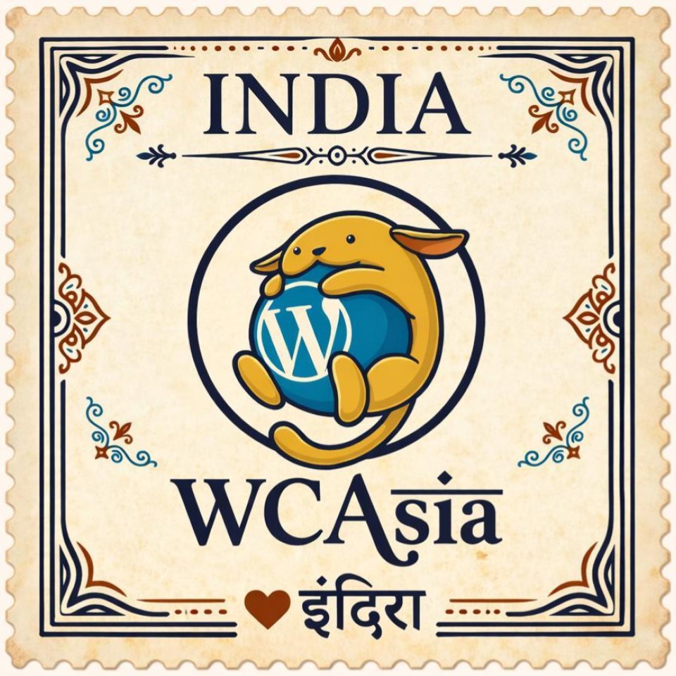 indiranotfound's tweet photo. To celebrate @WordCampAsia, taking place in India for the first time, I’ve made stickers designed like vintage postal stamps to share with the community.

50 of each design, no reprints! Repost to reserve. ♥️

https://t.co/R79jphhTSQ

#WordPress #WCAsia #WCAsia2026 #WordCamp https://t.co/cvQ2Xmy3Vy