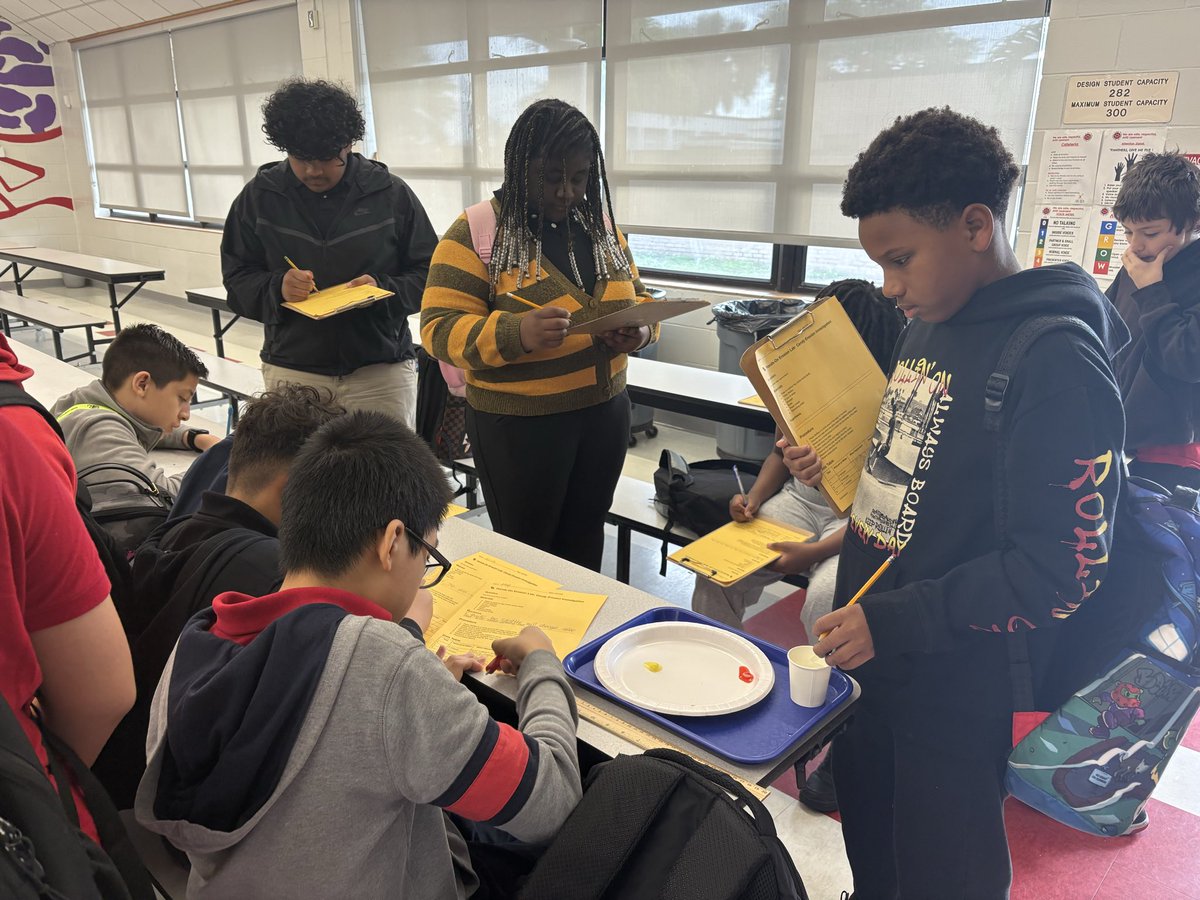 STES_Bush's tweet photo. Our 5th grade scientists enjoyed participating in a hands-on science project with skittles to learn about erosion this morning during our weekly 5th grade science day. @SeminoleTrails @STEPrincipalJJ @Freeda_Garcia @TaMiyahLowe https://t.co/y8iPLnQqPr